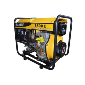 7kw Open Type Small Silent Portable Generator Electric Start With ATS , Electric