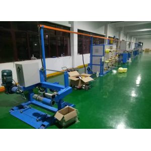 30-150m/Min Fiber Optic Cable Sheathing Line Ftth PVC Cable Extruder Machine