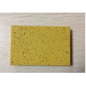 Artificial Crystal Quartz Bathroom Countertops With Mirror Fleck Tile