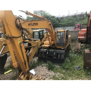 China                  Original Used Hyundai Wheel Excavator R200W-5, Secondhand Hyundai 20 Ton Mobile Excavator R200W-5 for Sale              on sale