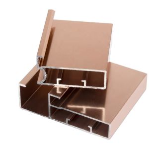 EN755 6061 T3 Aluminum Window Frame Extrusions easy cleaning