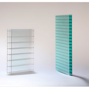 4mm 8mm Polycarbonate Hollow Sheet Honeycomb For Green House Building