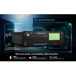 8 Channels 1080P HDD Video Recording for Trucks Richmor HD ADAS DSM BSD DVR