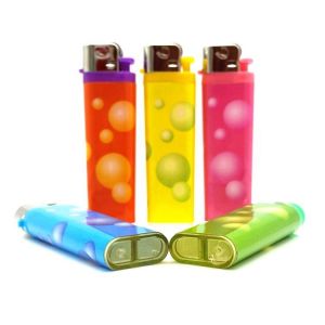 Wholesale 7.7*2.37*1.2 CM Flint Wheel Cigarette Lighter with Electronic Functionality from china suppliers