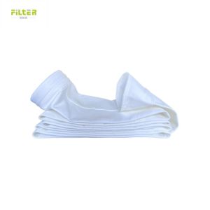 Reforcement 100mm 450GSM~550GSM Medium Filter Polyester Filter Bag For Steel