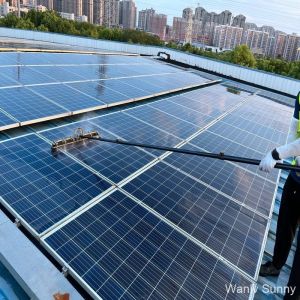 5.5-Meter Telescopic Handle Pressure Spray Water Brush for Quick Stain Removal