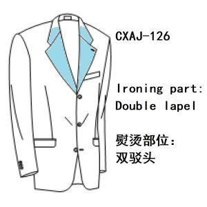 220V Cloth Press Automatic Machine 1500 Watt Vertical Press Lapel