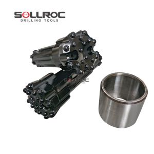 127mm RC Button Bit With Carbide Buttons And Shank RE004 For Sampling Use