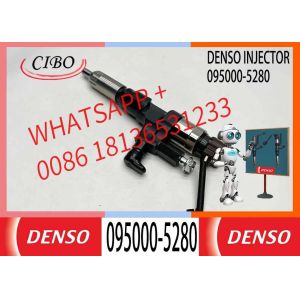 Remanufactured Engine Diesel Fuel Injector 095000-5280 for HINO Truck J08E 23910