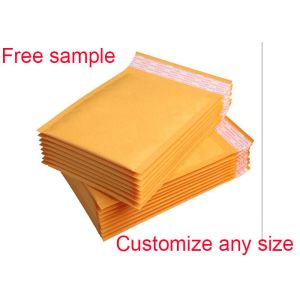 Self Sealing Kraft Padded Mailers Bubble Envelopes High Security For Packing
