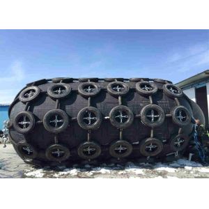 Yokohama Type Floating Pneumatic Marine Rubber Fenders With Chain And Tire Net
