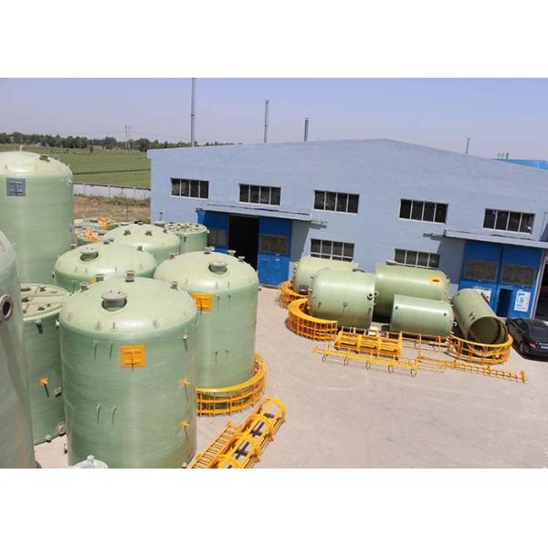 Methane Gas Storage Tank Biogas Equipment FRP Cylindrical Container