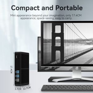 Intel Core Series Mini PC With Single Channel DDR3L Memory Up To 8GB For Home