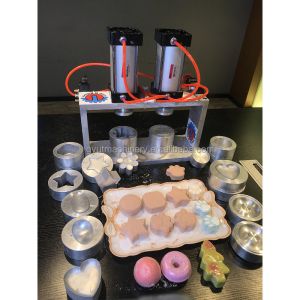 Wholesale Upgrade Your Bath Bomb Production with Pneumatic Small Machine and Aluminum Mold from china suppliers