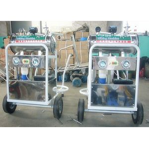 SUS Plastic Buckets Portable Milking Machine For Cows , Goats / Sheep