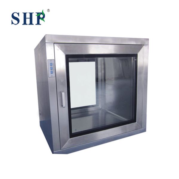 Electronics Static Pass Box Food Processing Hospitals Bio Tech Cleanroom Pass Thru