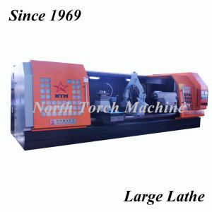Durable Pipe Threading Lathe , Cnc Metal Lathe Intelligent Control System