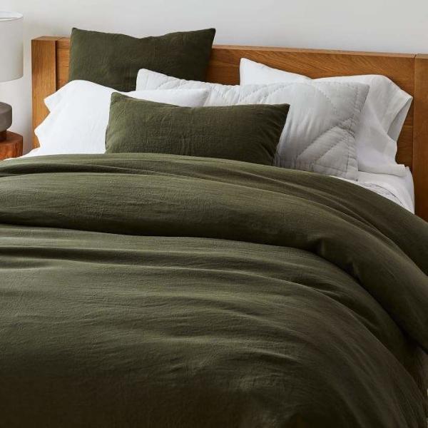Breathable 100% French Linen Bedding Set for a Cozy and Luxurious Sleep