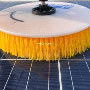 PV Module Solar Panel Cleaning Double Head Extensional Cleaning Robot with