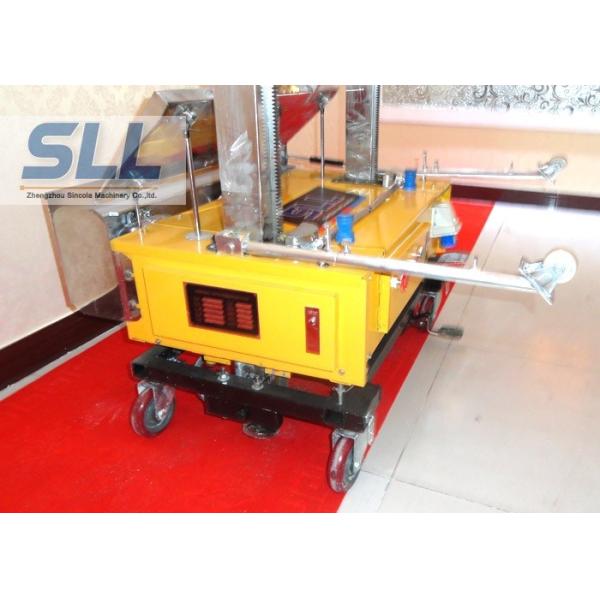 Quality Height Adjustable House Plaster Machine Automatic Plastering Tools Easy Operate for sale