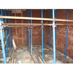 Safe and reliable. Adjustable scaffolding prop. Stability is good.