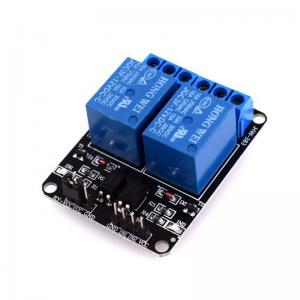 2-Way 12V Relay Module With Optocoupler Isolation Protection Relay Expansion Board Single-Chip Microcomputer