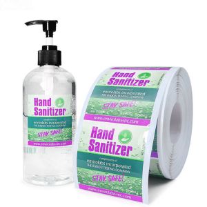 Waterproof Vinyl Printing Stickers CMYK / Pantone Custom Adhesive Label