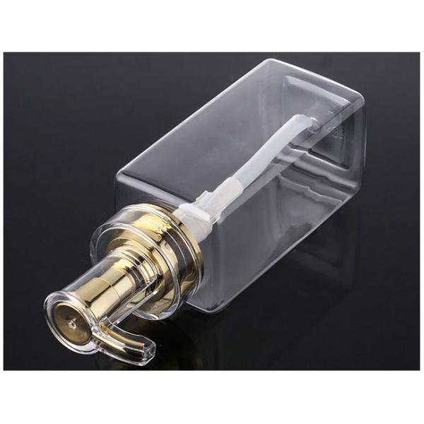 Customized Empty Clear Plastic Lotion Bottles With Pump Dispenser