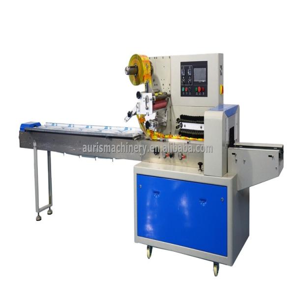 Lollipops Automatic Food Packing Machine Mooncake Horizontal Pillow Packing
