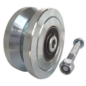 Wholesale 150mm Sliding Gate Trolley Surface White from china suppliers