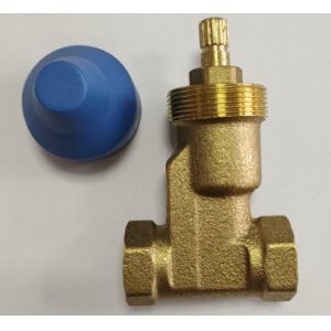 Threaded Concealed Stop Valve With Zinc Handle And Cover Forged Brass Ball Valve
