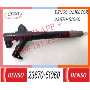 China High Quality Injector common rail 295900-0300 fuel injector 23670-51060 for TOYOTA 200-1VD-TV on sale