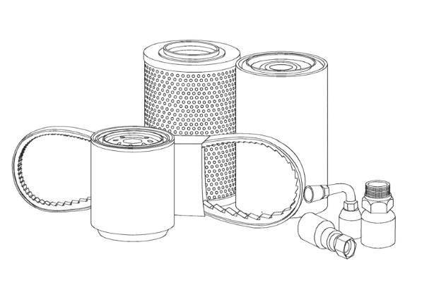 31EE-02100 31EE02100 Air Breather Excavator Spare Parts For CX57C CX60C