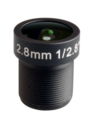 Consumer Imaging Lens 1/2.7" 1/2.8" 2.1mm/2.8mm F1.8 3MP M12x0.5 mount IR Board