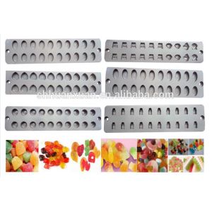 Commerical gelatin pectin small jelly gummy candy making machine / mini