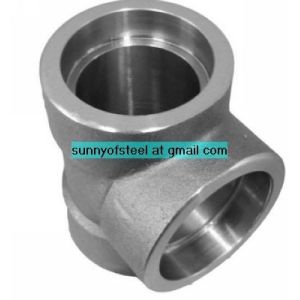 Wholesale ASME SA-182 ASTM A182 F63 soket weld tee from china suppliers