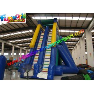 CE / UL Double Lanes Giant Inflatable Slide Commercial Grade