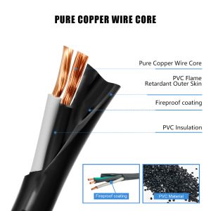 Japan Power Supply Cord PSE Power Extension Cable 125V Plug Cable 2 Pin Power