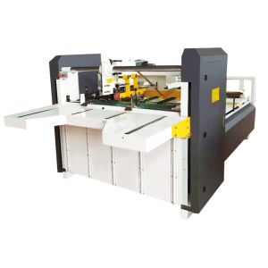 Semi Pasting Carton Folder Gluer Machine Semi Automatic