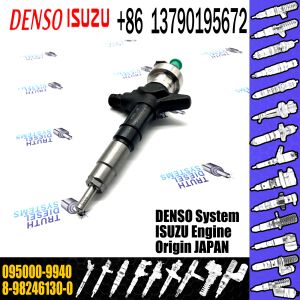 common rail injector 8-98246130-0 095000-9940 for ISUZU D MAX 2.5 D diesel fuel