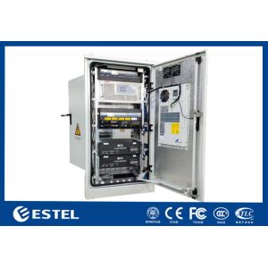 28U Intergrated Outdoor Power Cabinet With Rectifier System UPS Battery Energy