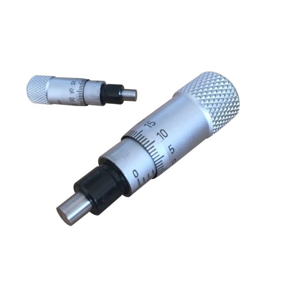 Graduation 0.001 Inch Manual Small Micrometer Head Range 0 To 0.25 Inch Hardened