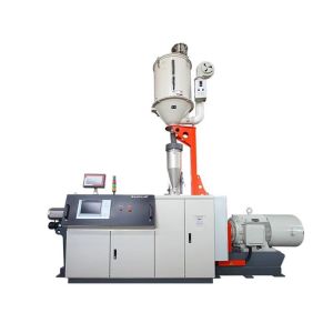 PE Large Diameter Hollow Wall Pipe Twin Single Screw Extruder Extrusion Plastic