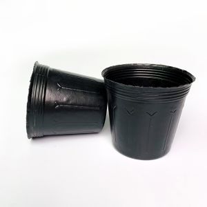 Custom Plastic Flower Pot Soft Plastic Nursery Pot For Home