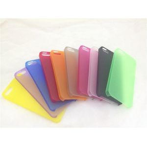 OEM Extra Slim Iphone 5 PC Phone Case , Transparent Soft PC Cover