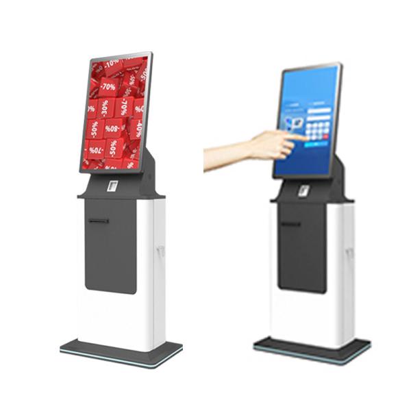 High Capacity Bill Acceptor Self Service Kiosk Terminal with 32Inch Capacitive