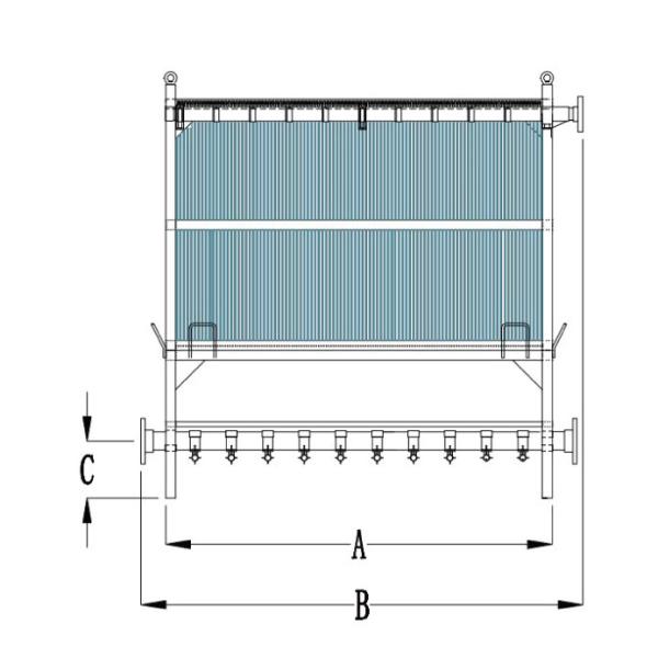 620x2250x2200mm Flat Sheet MBR