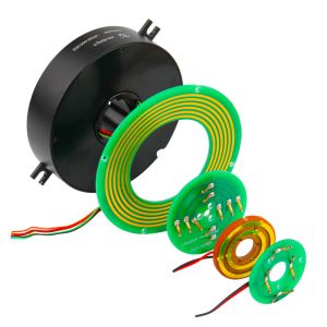 Custom Through Hole Size Pancake Slip Ring High Rotating Speed