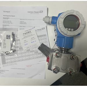 Endress Hauser PMD75 Differential Pressure Transmitter Manifold With Metal