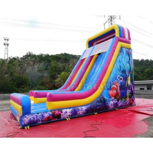 Waterproof Commercial Inflatable Slide / Nemo Inflatable Dry Slide
